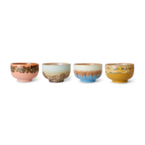 Lot de 4 Bols à Nouilles Seabreeze 70s - ø 13,5 cm | Fleux | 5