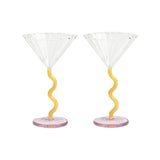 Set de 2 Coupes Curve - Caramel | Fleux | 2