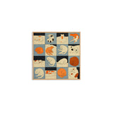 Affiche Enik? Eged - Sleeping Cat - 50 x 50 cm | Fleux | 2