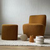 Eve Stool in Bouclette Fabric | Fleux | 10