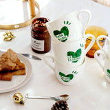 Dear Granny Heart Mug - Fir Green | Fleux | 6