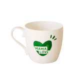 Mama Love Heart Mug - Fir Green | Fleux | 3