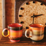 70'S Robusta Ceramic Coffee Mug - 10.8 x 7.5 x 8 cm | Fleux | 7