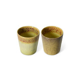 Set de 2 tasses à café 70s Van Gogh - Sunflowers | Fleux | 10
