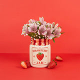 Mini vase Jam - Confiture de fraise | Fleux | 4