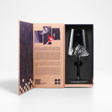 Coffret Verre à vin topographic Mont Blanc | Fleux | 11