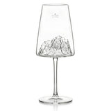 Coffret Verre à vin topographic Mont Blanc | Fleux | 9