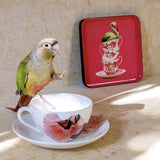 Flamingtea square tray - 15 × 15 cm | Fleux | 4
