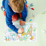Reusable Amazon Wildlife Coloring Page | Fleux | 3