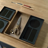 Plateau Organisateur de bureau Charcoal Walnut | Fleux | 9