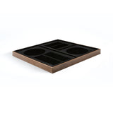 Plateau Organisateur de bureau Charcoal Walnut | Fleux | 7