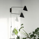 Applique Murale Double Club - 81 x 42 cm - Noir | Fleux | 4