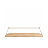 Étagère Ribbon en chêne et métal blanc - L 70 cm | Fleux | 3