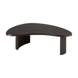Boomerang mahogany coffee table L 125 x W 75 - Brown | Fleux | 2