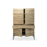 Armoire Ligna en chêne noir - 4 Portes, 2 Tiroirs | Fleux | 7