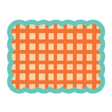 Set de table Biscotti à Carreaux - 38 cm x 48 cm - Rouge & Bleu | Fleux | 5