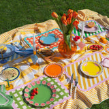 Biscotti Striped Placemat - 38 cm x 48 cm - OCHRE &amp; ROSE | Fleux | 11