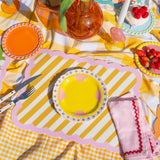 Biscotti Striped Placemat - 38 cm x 48 cm - OCHRE &amp; ROSE | Fleux | 7