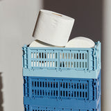 Caisse Crate S - Bleu Dusty | Fleux | 4