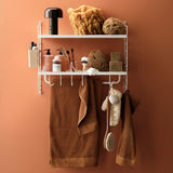 Bathroom wall storage - 58 x 50 x 20 cm - White | Fleux | 3