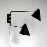 Applique Murale Double Club - 81 x 42 cm - Noir | Fleux | 5