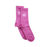 Crazy Bitch Glitter Socks 36/40 - Pink | Fleux | 4