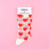 Chaussettes Transparentes Coeur | Fleux | 5