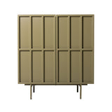 Commode / Buffet - 80 x 40 x 89 cm - Vert Olive | Fleux | 3