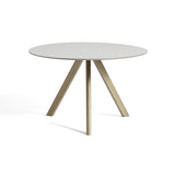 Table CPH20 Ronde Chêne & Linoleum - Crème | Fleux | 2