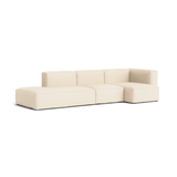 Canapé Méridienne Mags Soft 3 places - Combinaison 3 right - Hallingdal 100 - Coutures Beige | Fleux | 3