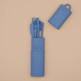 Kit de couverts réutilisables et nomades en matière biosourcée | Fleux | 29