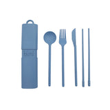 Kit de couverts réutilisables et nomades en matière biosourcée | Fleux | 38