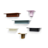 Korpus wall shelf - l 35 x d 29 xh 21.5 cm - Red Brick | Fleux | 4