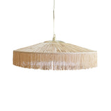 Suspension Parasol Franges - Ø 70 cm - Naturel | Fleux | 2