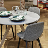 Table CPH20 Ronde Chêne & Linoleum - Crème | Fleux | 3