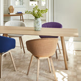 Table CPH30 Chêne laqué mat & Plateau Chêne - 250 x 90 x 74 cm | Fleux | 3