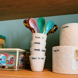 Fuck It Espresso Mug - White | Fleux | 5