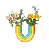 Ceramic Rainbow Double Vase  | Fleux | 3